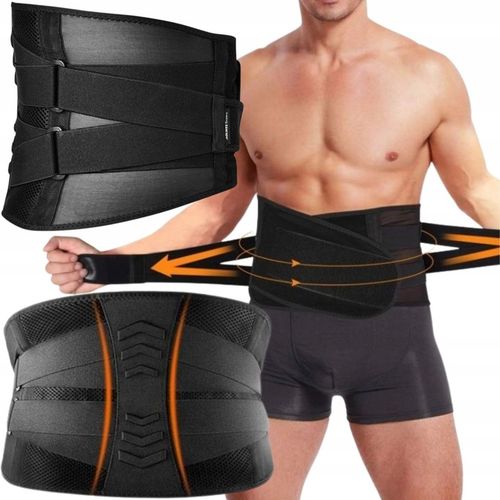 PAS STABILIZUJĄCY KRĘGOSŁUP LĘDŹWIOWY GORSET XXL na Arena.pl