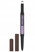 MAYBELLINE Dwustronna kredka do brwi Express Brow Satin Duo Dark Brown