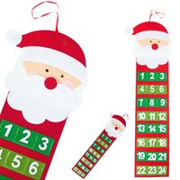 KALENDARZ ADWENTOWY ŚWIĄTECZNY MIKOŁAJ BAŁWAN FILC