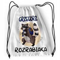 Plecak Sportowy Szkolny Dla Grzegorza Syna Dziecka Z Nadrukiem Ze Zdjęciem