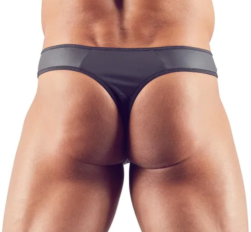 svenjoyment stringi męskie xl z błyszczącym zamkiem i elementami neoprenu na Arena.pl