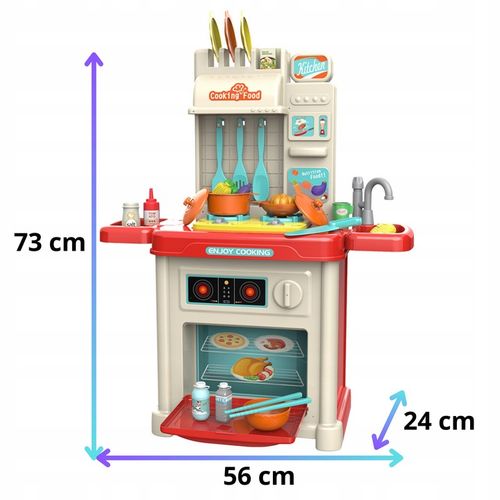 KUCHNIA DLA DZIECI ZESTAW KRAN GARNKI + AKCESORIA INTERAKTYWNA WODA PARA na Arena.pl