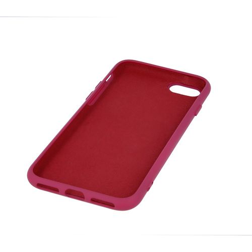 Nakładka Silicon do iPhone XS Max bordowa na Arena.pl