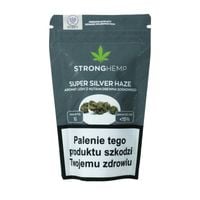 susz konopny cbd „super silver haze” o aromacie leśnym z nutami