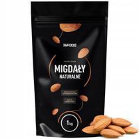MIGDAŁY 1 kg KALIFORNIJSKIE NATURALNE CAŁE 1kg HiFOOD