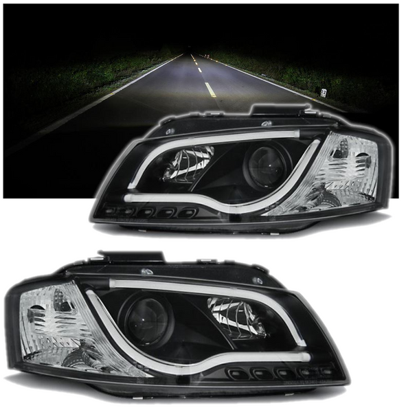 LAMPY REFLEKTORY DO AUDI A3 8P 8PA Od 2003 Do 2008 LED TUBE GRATIS Żarówki zdjęcie 3