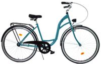 Rower Dallas City 26" 1spd - morski z czarnym