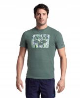 Męska koszulka sportowa T-shirt bawełniany na trening Solid Arena M