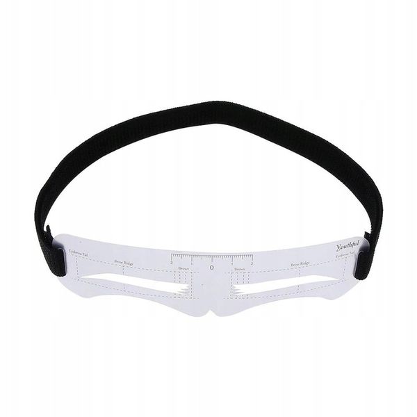 Szablony do stylizacji brwi linijka symetryczna U zdjęcie 7