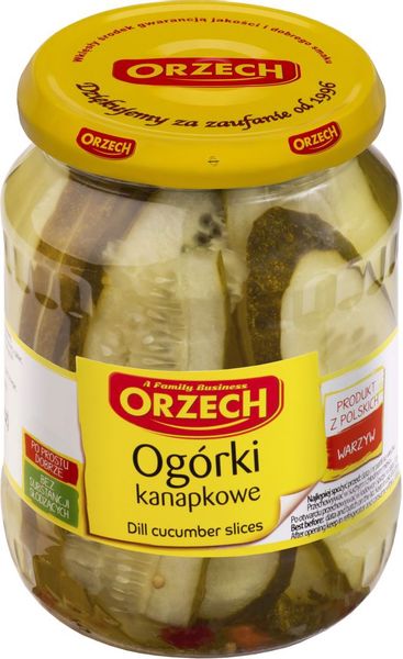 Orzech ogórki kanapkowe 680g zdjęcie 2