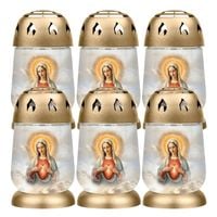 Znicze BOLSIUS 2S 05 Maria Miłosierna 17cm 24h 6 sztuk