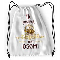 Plecak Dla Kasjerki Sportowy Szkolny Worek Torba Z Nadrukiem Ze Zdjęciem
