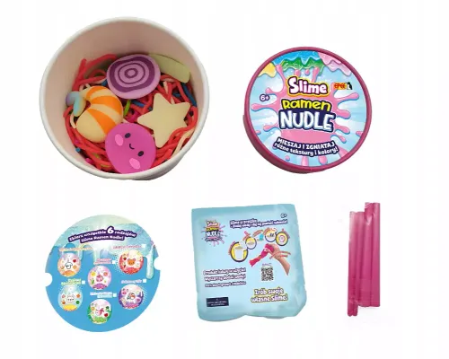 Slime Ramen Nudle . Kolorowy wir na Arena.pl