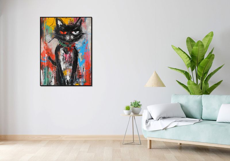 Plakat 75x100cm Gburowaty Kiciak zdjęcie 4