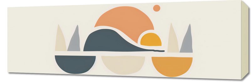 Obraz 90x30cm Pagórki Wyniosłości zdjęcie 1