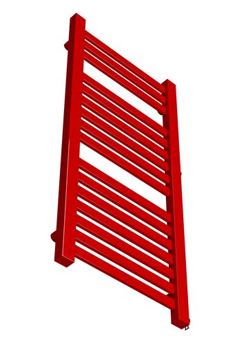 Grzejnik łazienkowy MultiPRO 1150x440 CZERWONY na Arena.pl