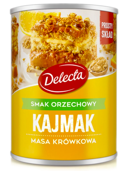 DELECTA MASA KRÓWKOWA 460G ORZECHOWA zdjęcie 1