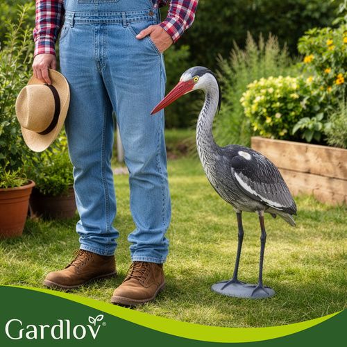 Dekoracja Ogrodowa- Czapla Gardlov na Arena.pl