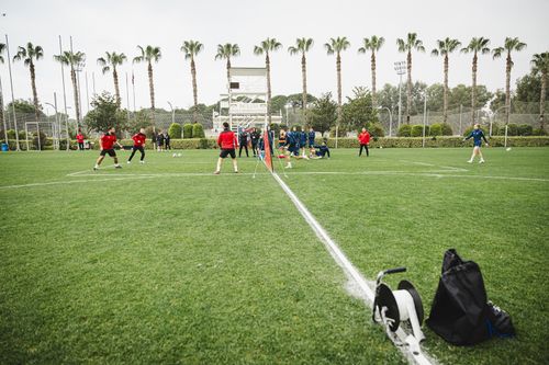 taśma, linie do wyznaczania pola gry 54m żółty r. na Arena.pl