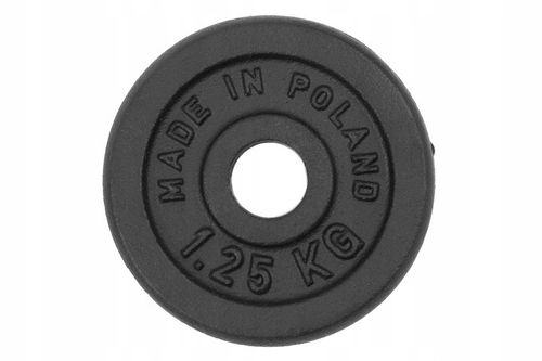 HANTLA ŻELIWNA 1x15kg hantel 15kg gryf obciążenie na Arena.pl