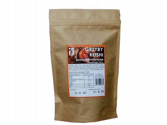 Reishi Ganoderma Lucidum 50g - ZDROWIE ODPORNOŚĆ zdjęcie 6