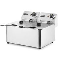 frytownica gastronomiczna kitchen line 6kw 230v 2 x 4l - hendi 205846