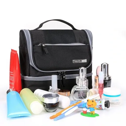 POJEMNA KOSMETYCZKA KUFEREK MĘSKA PODRÓŻNA HACZYK zdjęcie 13