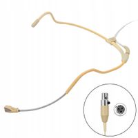 Mikrofon z opaską nagłowną KIMAFUN mini XLR 3-pin wodoodporny lekki