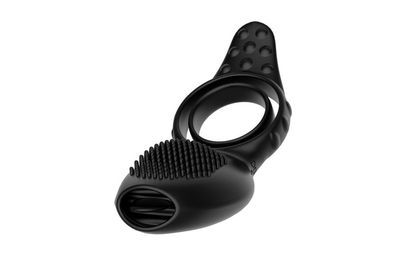 Remote Powerful Tognue Simulate Cock Ring zdjęcie 13