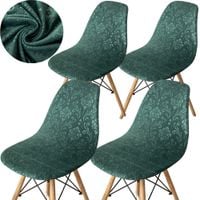 ZESTAW POKROWIEC NA KRZESŁO SKANDYNAWSKIE WELUR