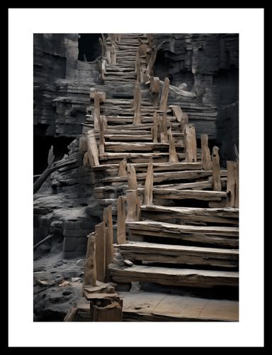 Plakat 25x35cm Schody do Nieznanego na Arena.pl