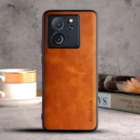 Etui AIORIA Vintage LEATHER do Xiaomi 13T/13T Pro/Redmi K60 Ul pomarańczowy