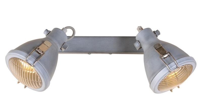 Crodo listwa 2x40W E14 szary zdjęcie 1