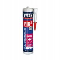 KLEJ MONTAŻOWY FIX2 ELASTIC 290ML BIAŁY TYTAN - KLEJ FIX2 EL
