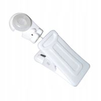 Żabka żabki obrotowe z rolką do szyny sufitowej PCV do firanek 50szt - TOP!