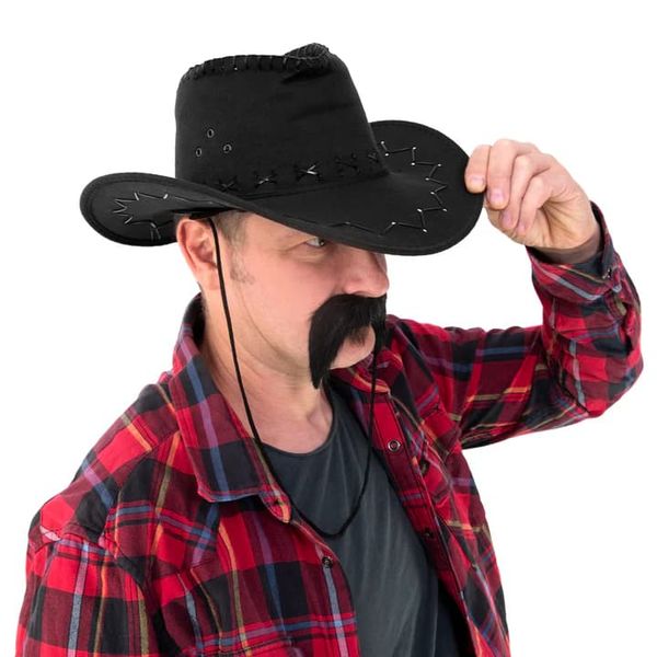 Kapelusz kowbojski czarny zdjęcie 3
