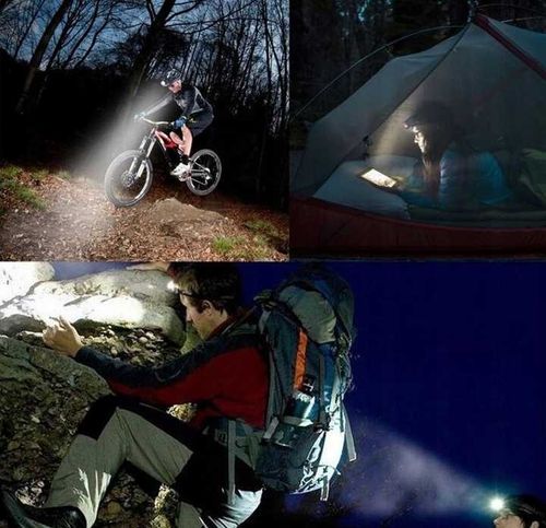 latarka czołowa 5 x led t6 cree na Arena.pl