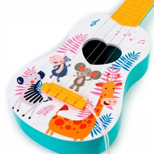 GITARA DLA DZIECI DUŻA 43CM UKULELE GRA INSTRUMENT na Arena.pl