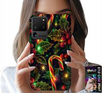 ETUI DO SAMSUNG GALAXY S20 Ultra - LASKA CUKROWA, JEMIOŁA, CHOINKA + FOLIA