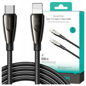 kabel joyroom pioneer series sa31-cl3 usb-c / lightning 30w 1.2m - czarny