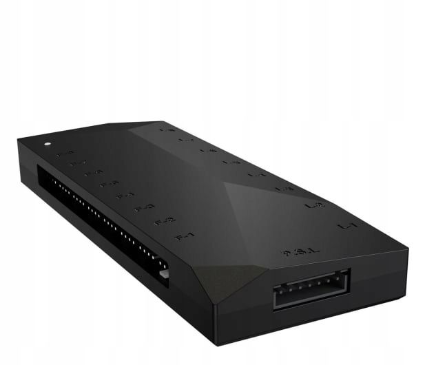 Kontroler wentylatorów Silver Monkey X HUB ARGB PWM interfejs SATA zdjęcie 3