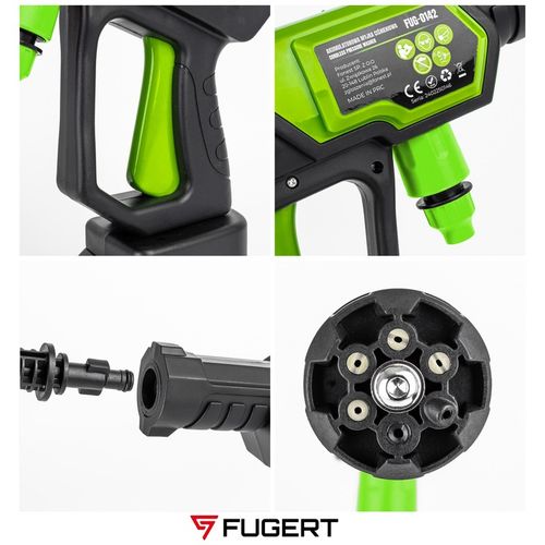 MYJKA CIŚNIENIOWA AKUMULATOROWA BEZPRZEWODOWA 2XAKU 21V MULTI DYSZA na Arena.pl