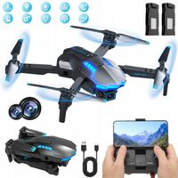 DRON Z KAMERĄ ZDALNIE STEROWANY QUADCOPTER RC DRONE DLA POCZĄTKUJĄCYCH