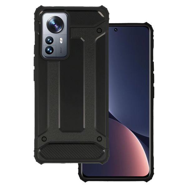 Armor Carbon Case do Xiaomi 12 Pro Czarny zdjęcie 1