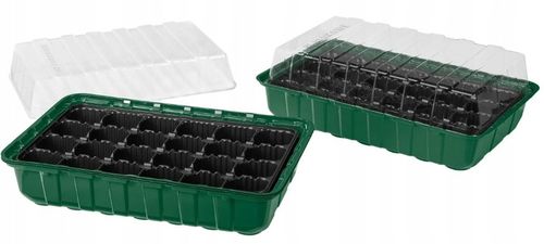 PARKSIDE Zestaw 4 Pojemników do Uprawy Roślin 96 Przegródek + Pokrywy na Arena.pl