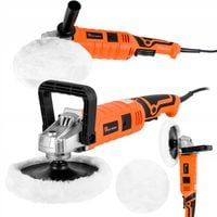 MOCNA POLERKA SAMOCHODOWA 2500W Z REGULACJA SZLIFIERKA