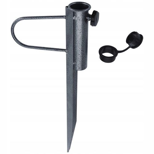 Stojak do parasola ogrodowego wbijany metalowy 42,5 cm /RedCliffs na Arena.pl