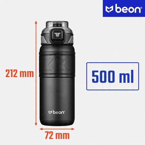 KUBEK TERMICZNY NA KAWĘ HERBATĘ DO SAMOCHODU SZCZELNY ANTYPOŚLIZGOWY 500 ml na Arena.pl