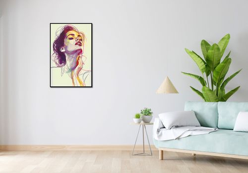 Plakat 56,6x86,4cm Płynność na Arena.pl
