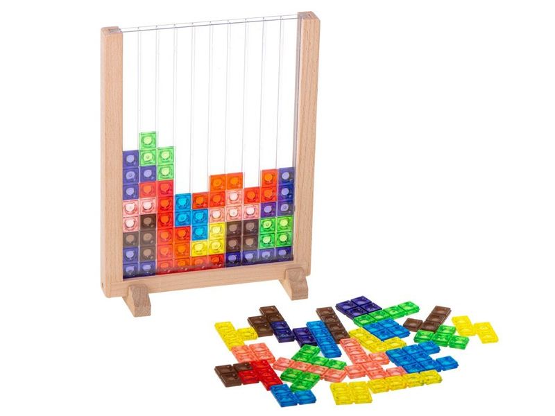 Gra logiczna układanka tetris stojący zdjęcie 3